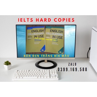 Cambridge English Collocations in Use - 2017 (Intermediate + Advanced) - In đen trắng - Bìa màu - Khổ A4