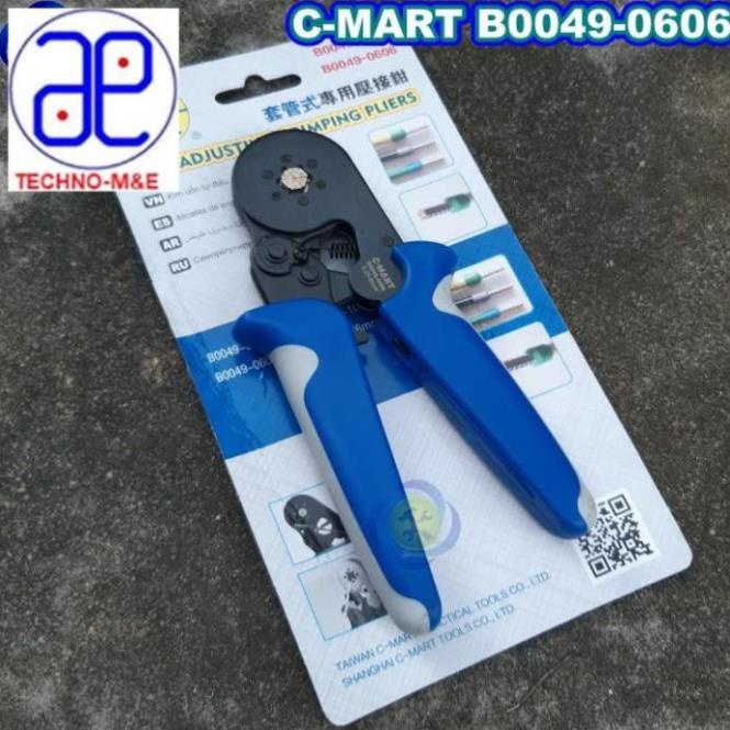 Kềm bấm cos đầu lục giác C-Mart B0049-0606 0.25mm-6mm RẺ HƠN HOÀN TIỀN
