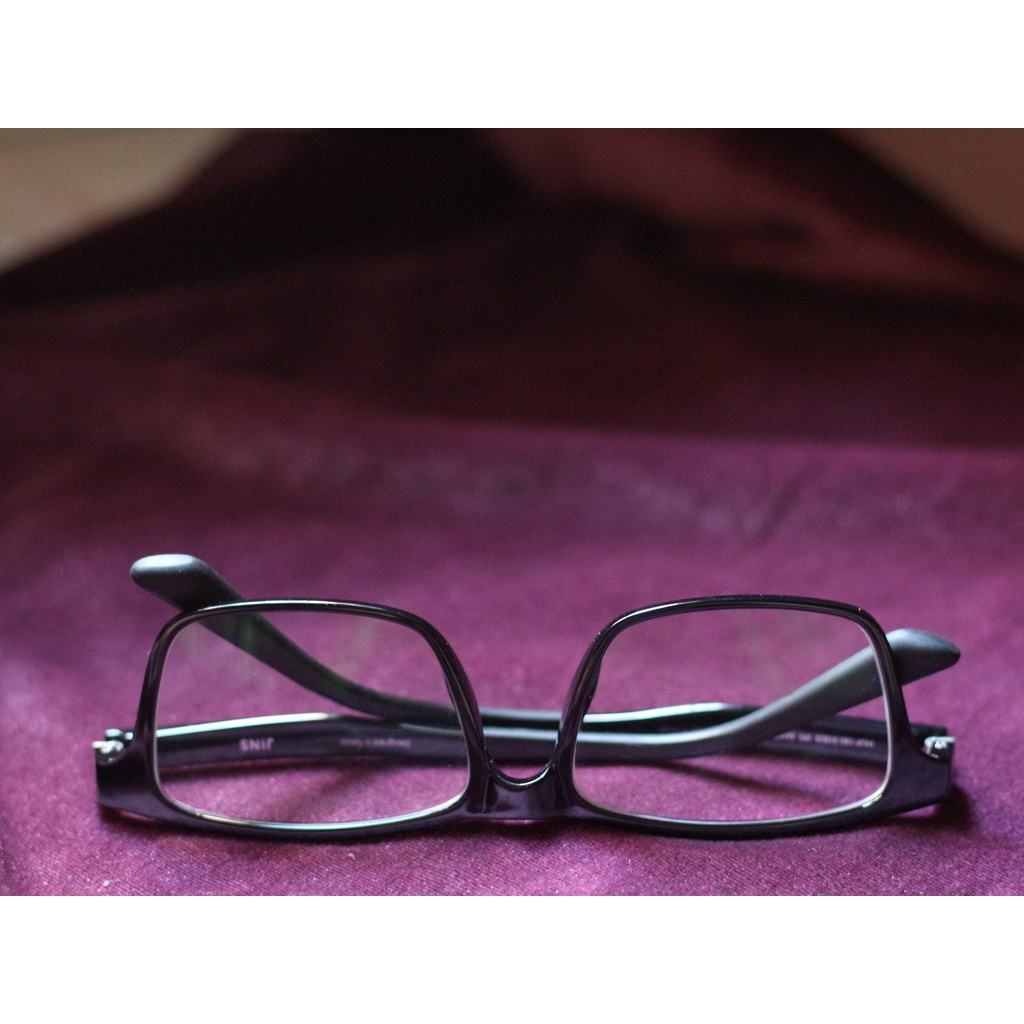 Mắt Kính Gọng Kính Vuông JINS Second Hand Nhật Bản Chính Hãng - JP018