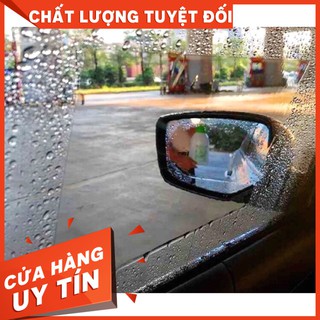 Full Bộ 2 Miếng Dán Chống Bám Nước Cho Xe Hơi Ô Tô - Đầy Đủ Phụ Kiện