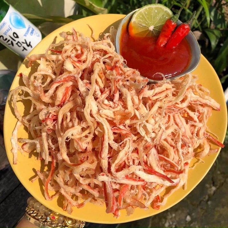 Mực sữa xé sợi hộp 250gr