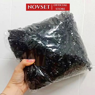 Gói 100g chun buộc tóc màu đen - giadungphuongnguyen