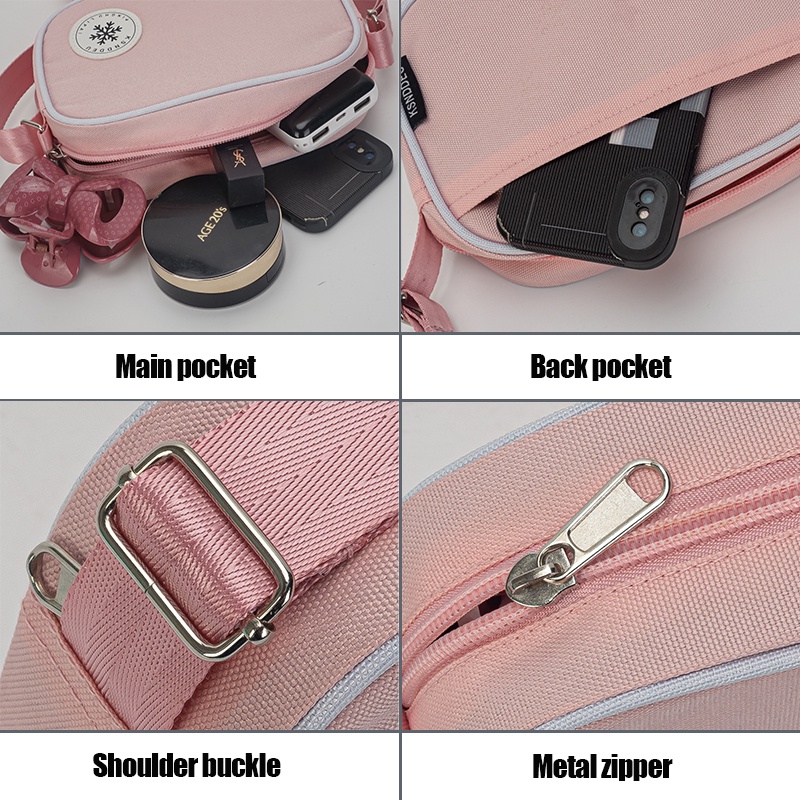 Túi đeo chéo KSNDDEU đựng điện thoại dễ thương xinh xắn cho nữ