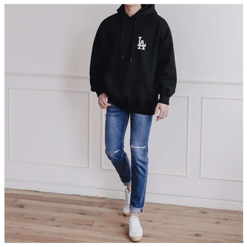 Áo Hoodie Nam Nữ Unisex phong cách Hàn Quốc cá tính, Chất nỉ dày mã HD04 -Tặng vòng tay Sweater