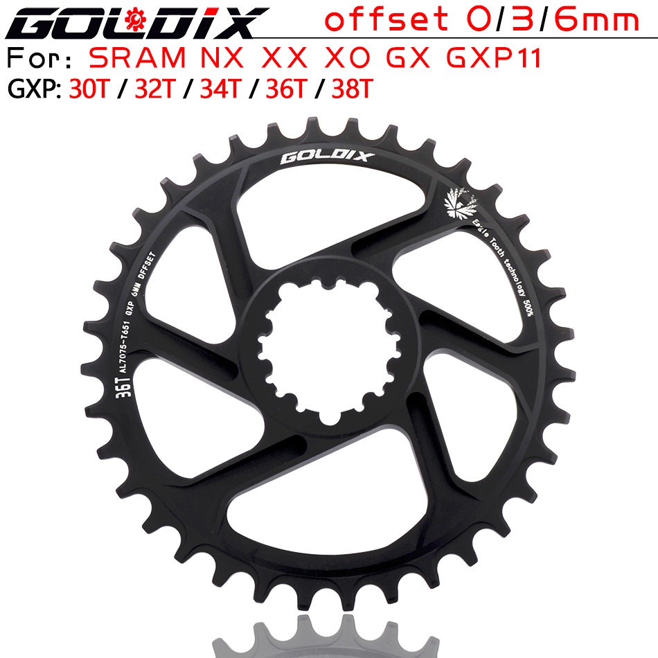 Trục Khuỷu 170 / 175mm Cho Xe Đạp Leo Núi 32 / 34 / 36 / 38T SRAM GXP SHIMANO