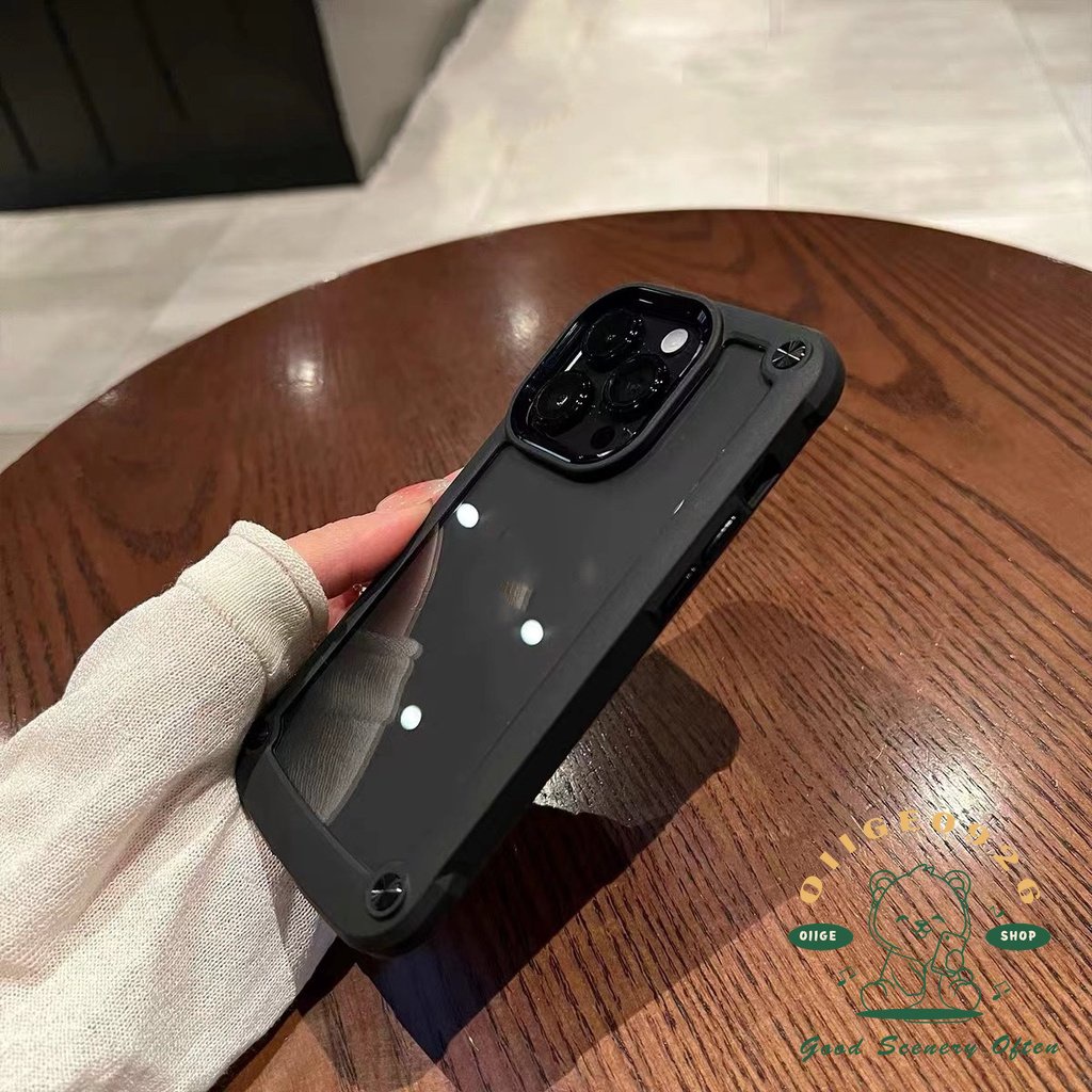Ốp Điện Thoại Trong Suốt Chống Va Đập Cho Iphone14 13 12 11 Pro Max Plus