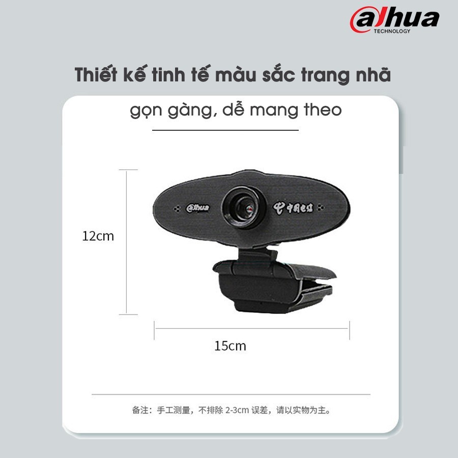 [Mã ELMS5 giảm 7% đơn 300K] Webcam HD 720p Z2 Plus Chính Hãng Dahua -Bảo Hành 12 Tháng