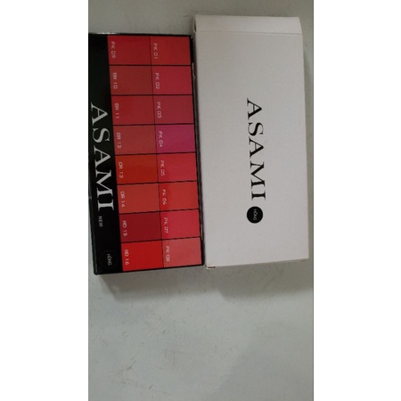 Bộ test son Asami 16 màu