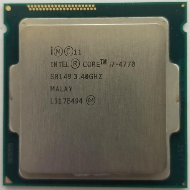 Cpu socket 1150 i3-4150 i5-4570 i7-4770 i7-4790 dùng cho pc, bảo hành 1 tháng.