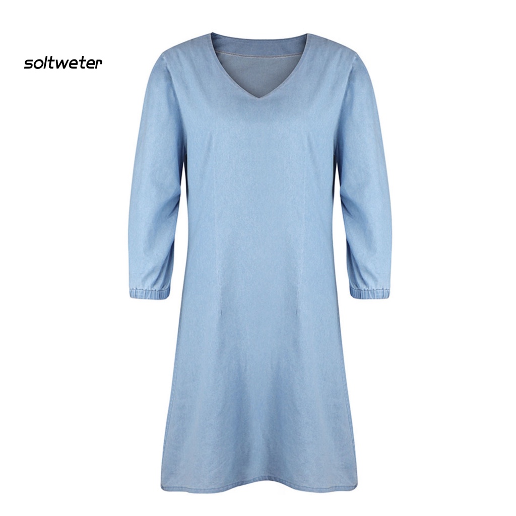 Đầm Dáng Rộng Thoáng Khí Thấm Hút Mồ Hôi Thời Trang Nữ