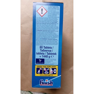 Viên Rửa Bát Finish 100 tasb ( Hàng Nhập Khẩu )
