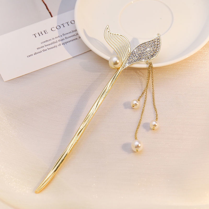 Trâm cài tóc sơn tráng men phong cách hiện đại dành cho nữ