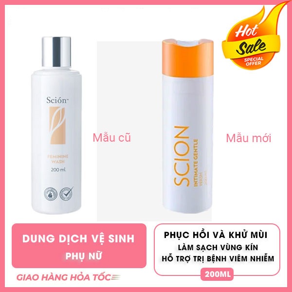Dung Dịch Vệ Sinh Phụ Nữ Nuskin Scion Intimate Gentle Wash 200ml