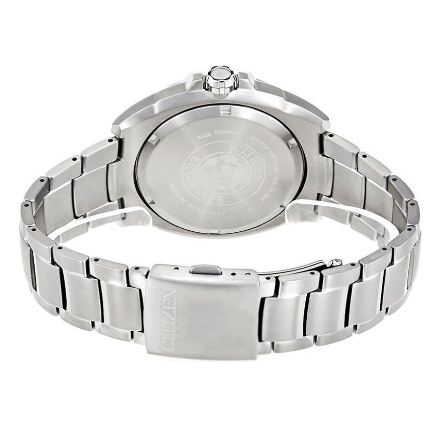 Đồng Hồ Nam Citizen Dây Titanium AW1401-50E - Mặt Đen (Sapphire)