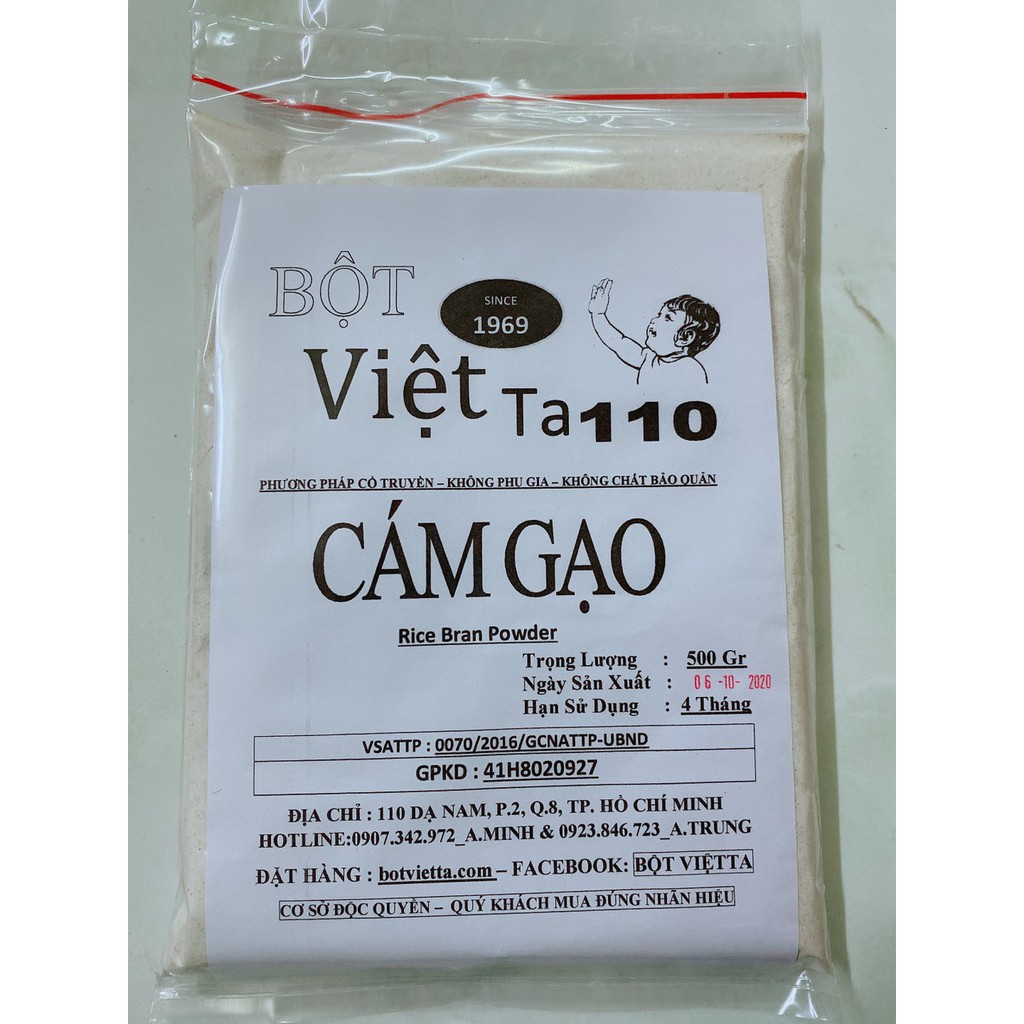 Bột Cám Gạo Bột Việt Ta