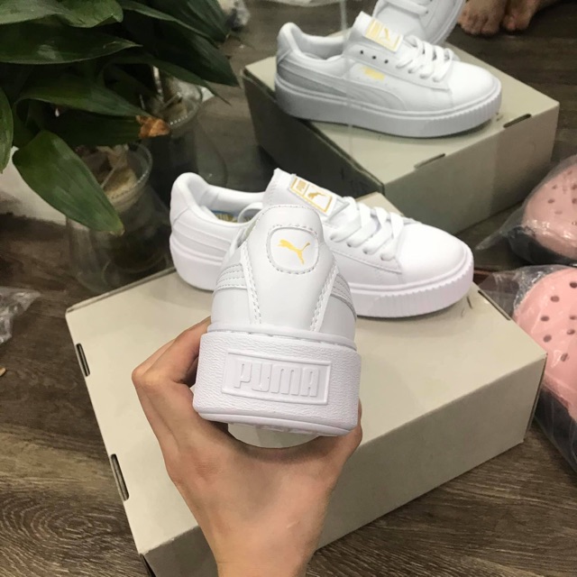Giày thể thao pu.mas trắng cao cấp (free ship) | BigBuy360 - bigbuy360.vn