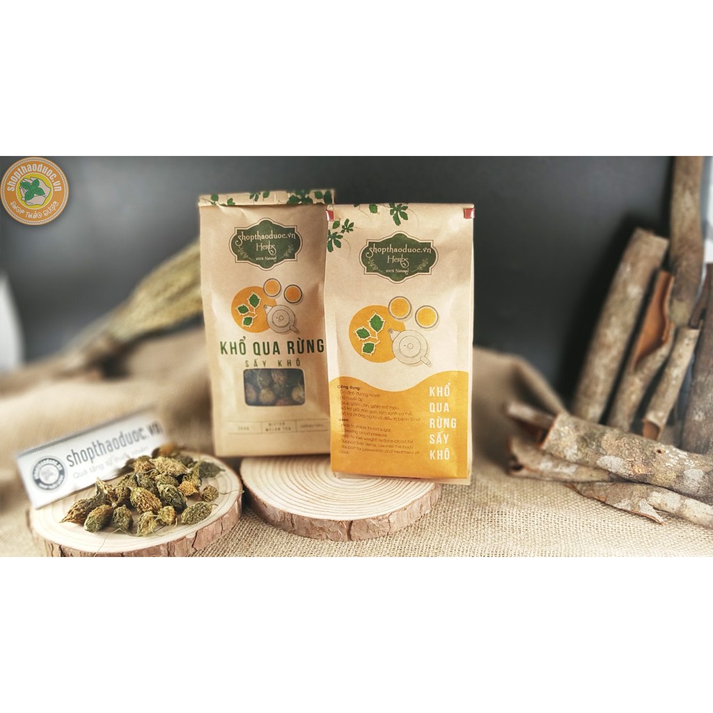 (Video) Combo 2 gói trà khổ qua rừng sấy khô - 2 hộp 250g Khổ qua rừng sấy khô nguyên quả | BigBuy360 - bigbuy360.vn