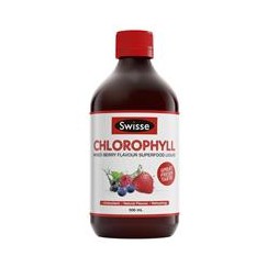 [Liên hệ trước khi đặt] Nước diệp lục Swisse chlorophyll vị hoa quả