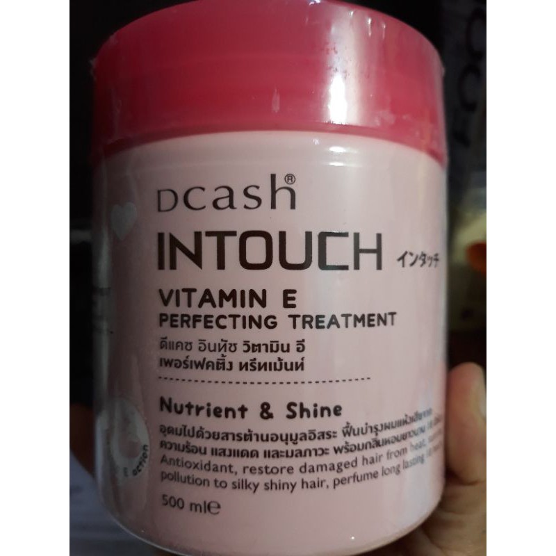 Ủ tóc Dcash Intouch Vitamin E 500ml Thái Lan