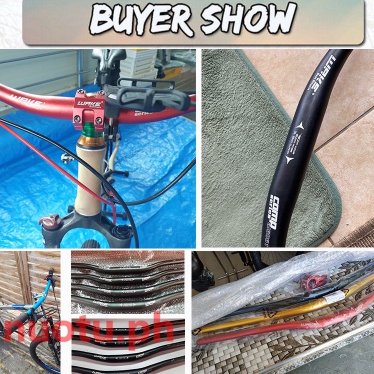 Thanh Tay Lái 720/780mm*31.8mm Bằng Hợp Kim Nhôm Cho Xe Đạp