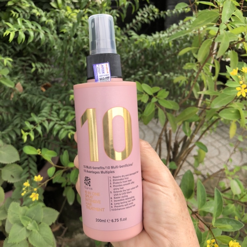 Xịt dưỡng 10 tác dụng trong 1 CYNOS 10 IN ONE Spray Intensive Hair Treatment 200ml - CANADA