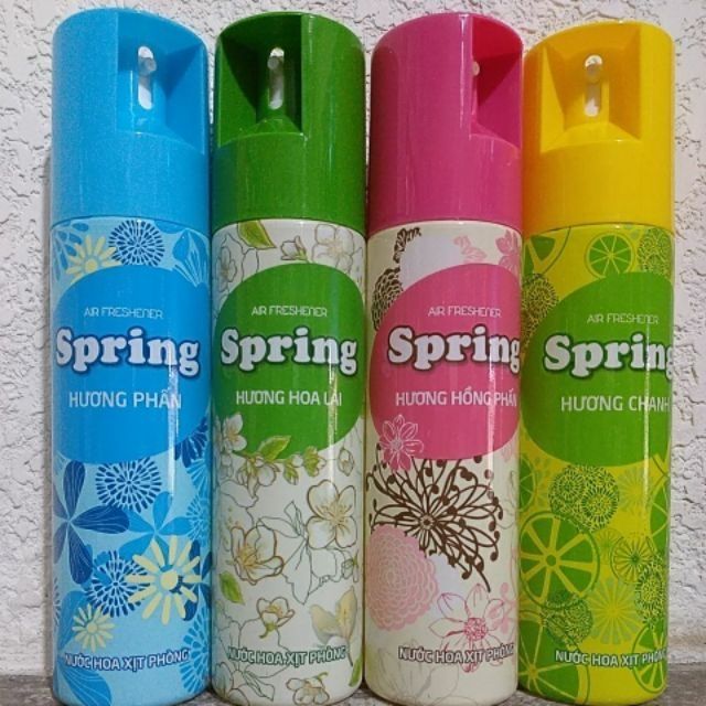 Nước hoa xịt phòng spring225ml