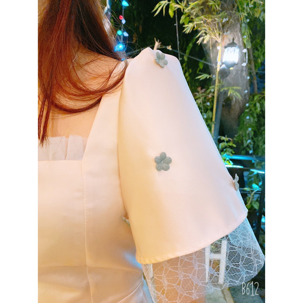 Đầm dự tiệc CAO CẤP SIÊU SANG 2 lớp đính hoa tỉ mỉ | BigBuy360 - bigbuy360.vn