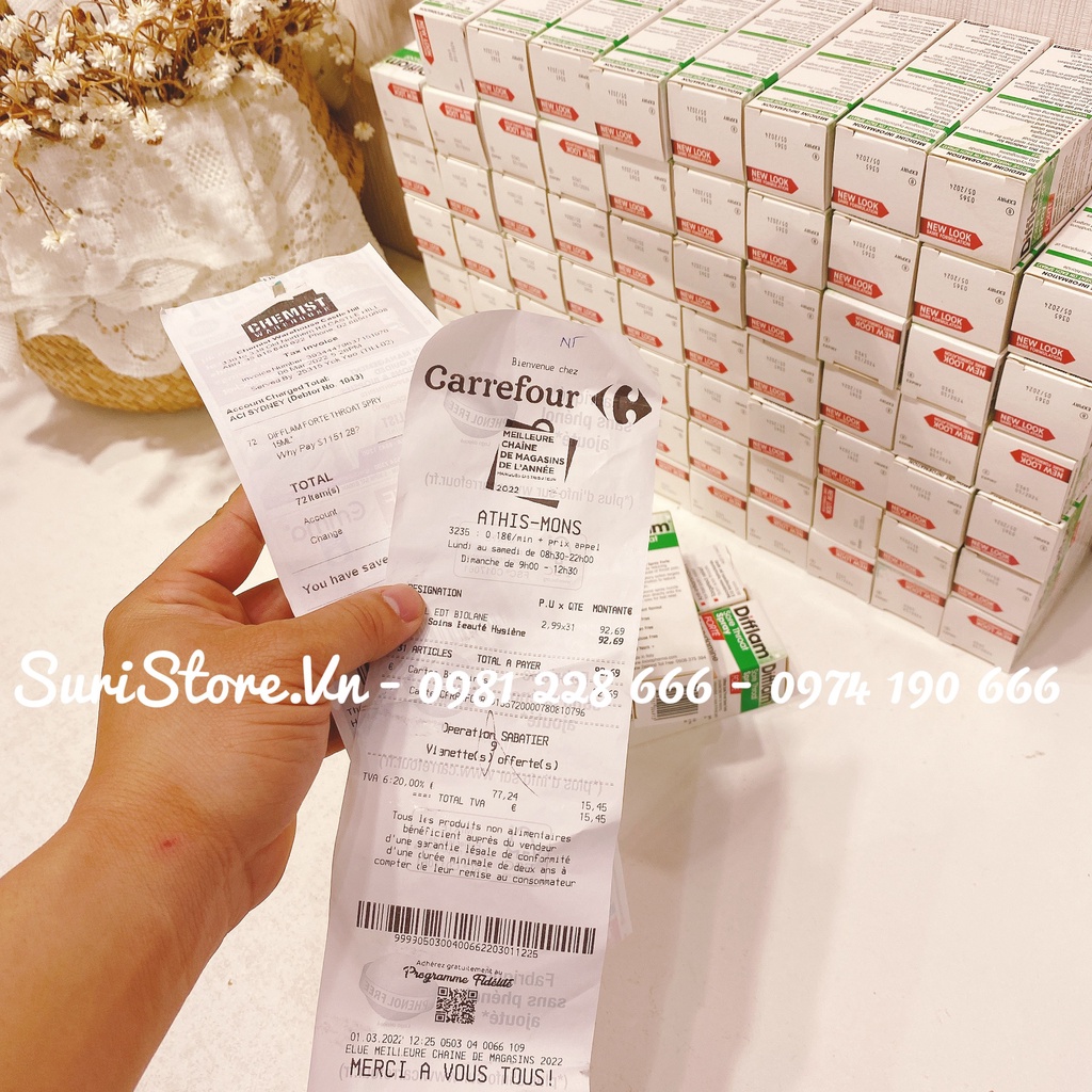 Xịt họng bạc hà Difflam Anti-inflammatory Throat Spray 30ml thương hiệu Úc