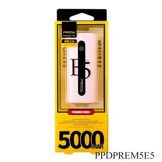Pin dự phòng Remax E5 5000mAh RPL-2 Thiết kế thời trang, đẹp mắt, độc đáo