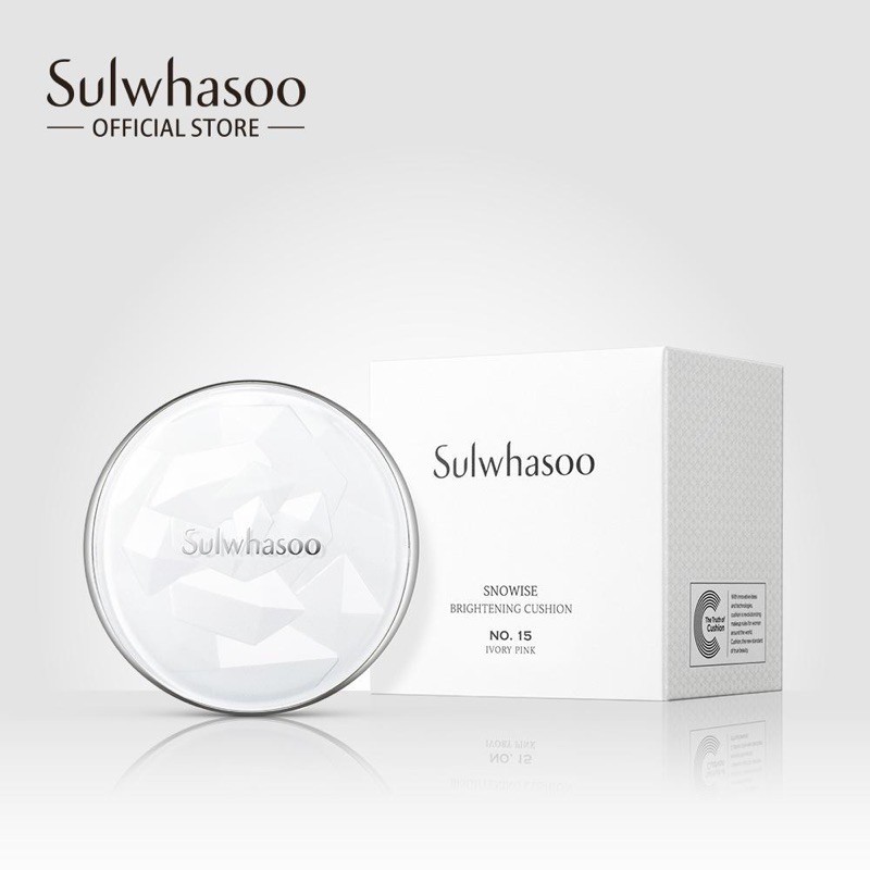 Phấn Nước Sulwhasoo Snowise Brightening Cushion SPF50+ PA+++ (14g x 2)