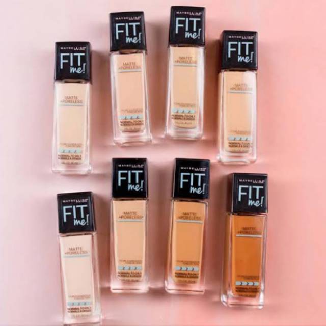 Áo Thun Tay Ngắn In Chữ Maybelline Fit Me
