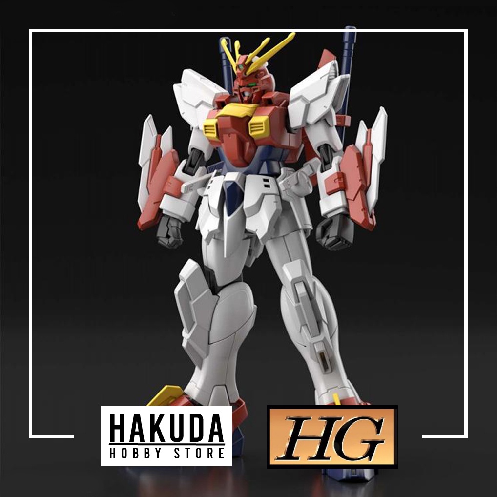 Mô hình HGGB 1/144 HG Blazing Gundam - Chính hãng Bandai Nhật Bản