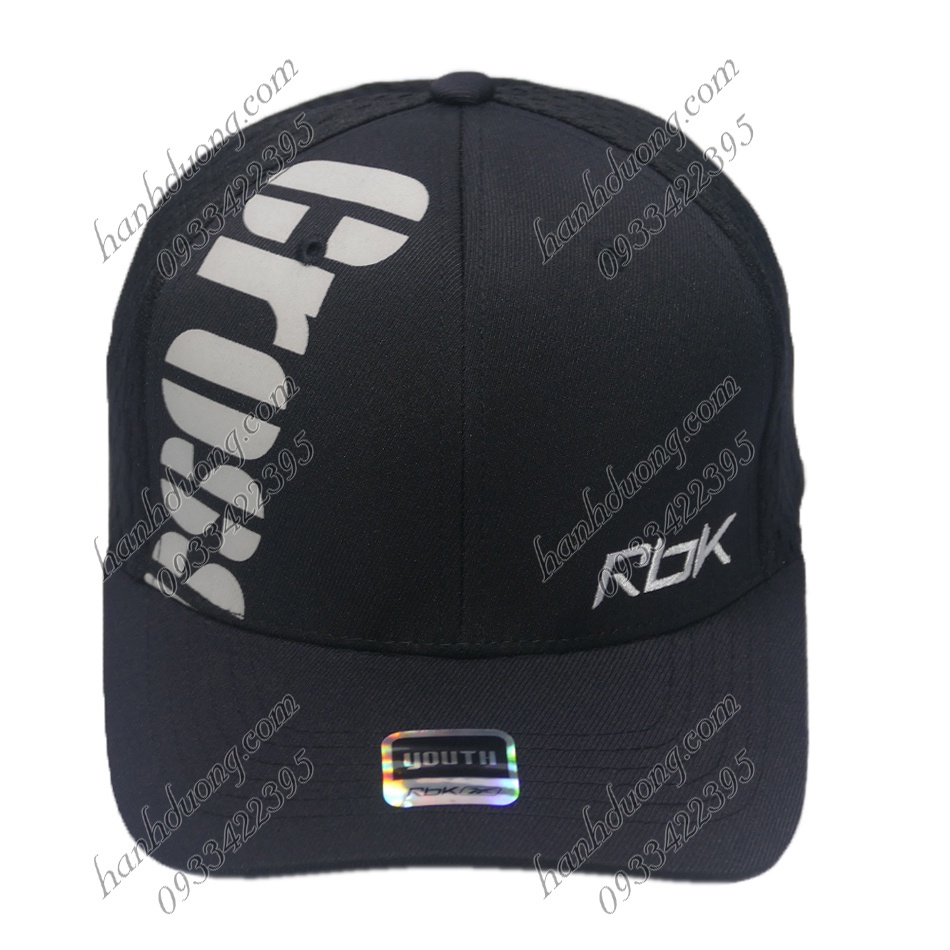 Nón kết thêu chữ Rbk mũ lưỡi trai bít đuôi với chất liệu vải cotton cao cấp phù hợp cho cả nam và nữ