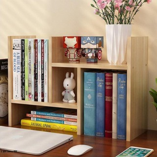 Kệ sách gỗ để bàn lắp ghép đa năng dovaty ks01.