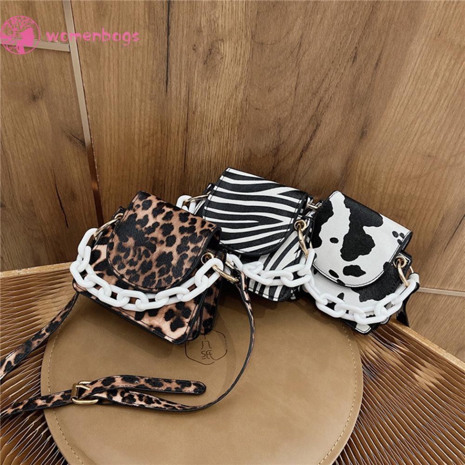 Sale 68% Túi Đeo Vai Da PU Hoạ Tiết Da Động Vật Dành Cho Nữ, Zebra pattern Giá gốc 139000đ - 13M103-4