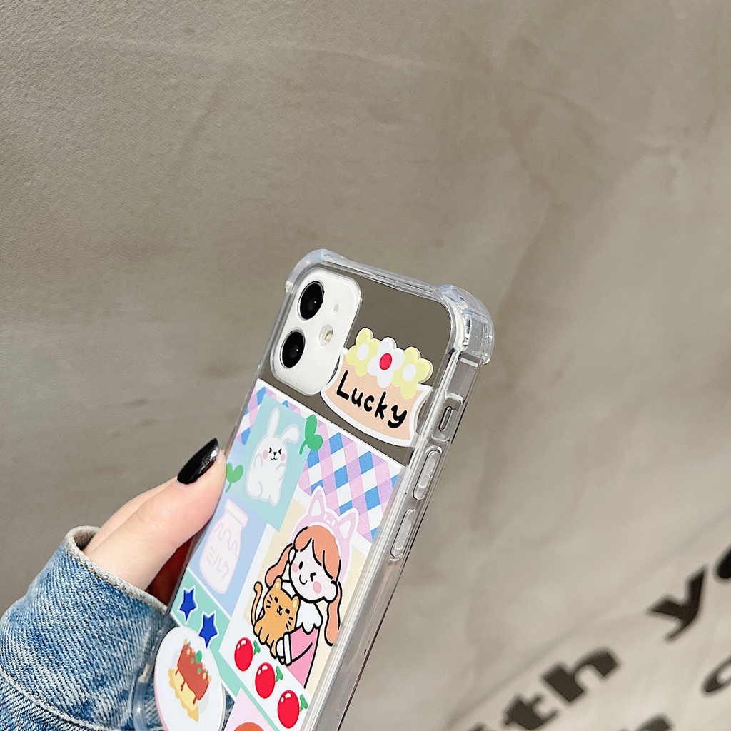 Ốp Điện Thoại Silicon TPU Tráng Gương Thời Trang Cho iPhone pro max 11 pro max X Xr Xs max 7 8 Plus 13 12 pro max