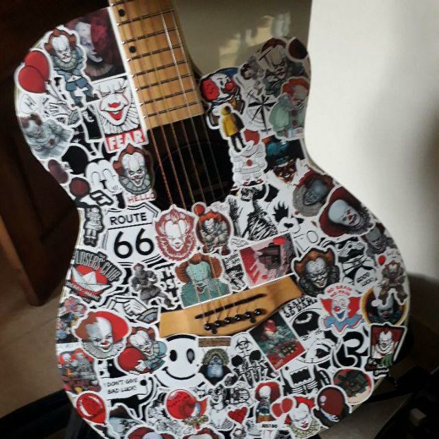 Sticker cute mix M1 2021 chống nước lâu phai trang trí laptop, mũ bảo hiểm, đàn, guitar, ukelele, macbook, điện thoại