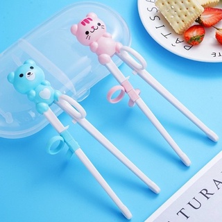 Đũa Xỏ Ngón Cho Bé Tập Ăn Hình Thú Đáng Yêu