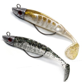 Mồi mềm đầu bọc chì câu lure 13.26G- Mồi mềm câu cá lóc, các chẽm.
