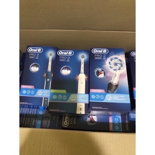 { Hàng Pháp } - Bàn chải đánh răng điện Oral-B Pro 2 2000S