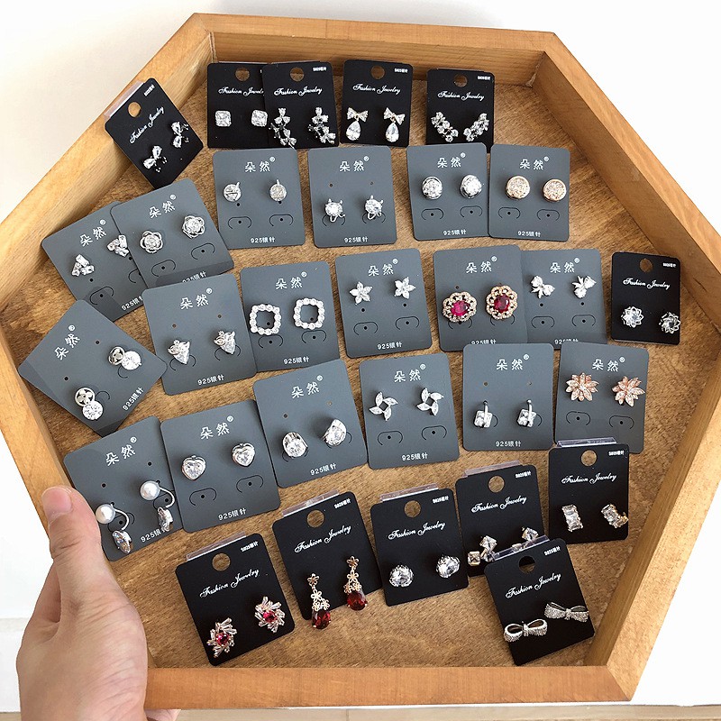 BÔNG TAI ĐÍNH ĐÁ CAO CẤP - MELY 716