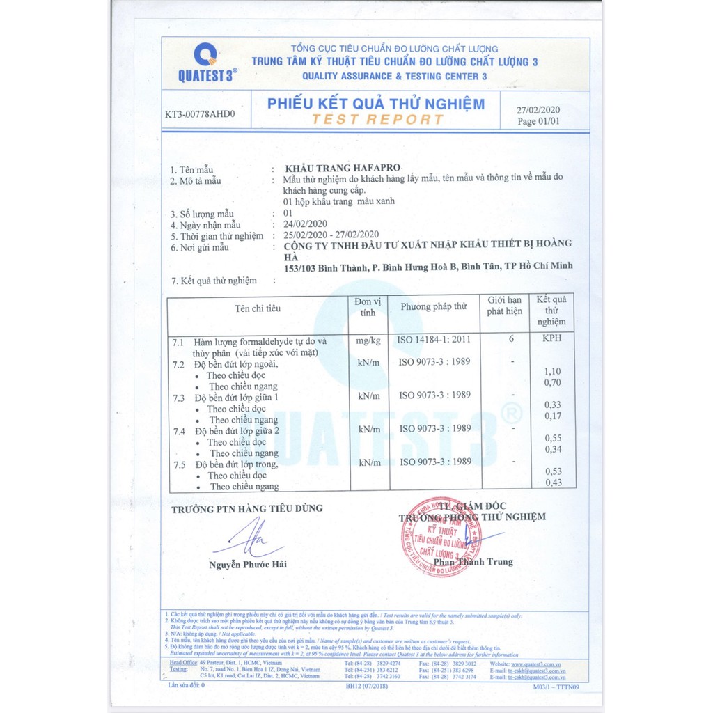 [HÀNG ĐÃ KIỂM ĐỊNH] Khẩu trang y tế 4 lớp HAFAPRO Hộp 50 cái -An toàn đạt tiêu chuẩn | BigBuy360 - bigbuy360.vn