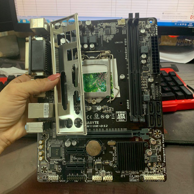 Mainboard Giga, Asus, Msi H110 ddr4 socket 1151 hàng bóc máy mới đẹp