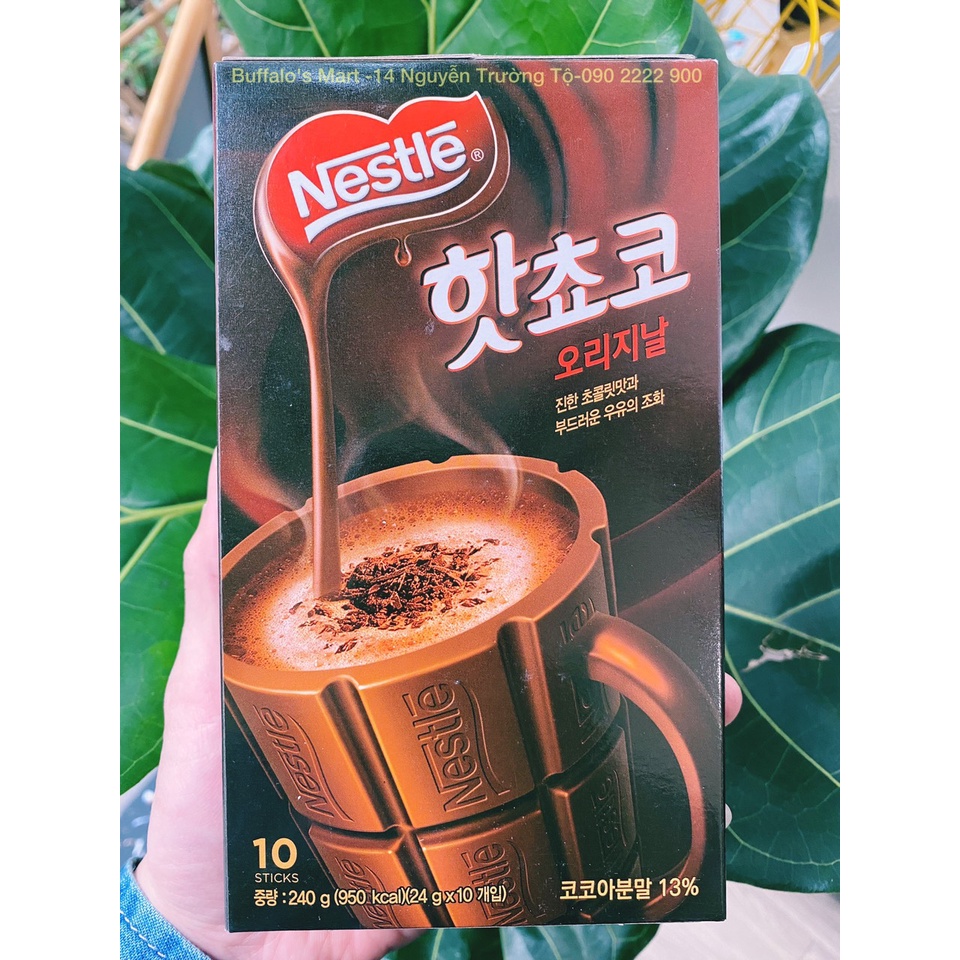 Bột cacao Nestle hot choco 240g -Hàng Nhập khẩu chính hãng