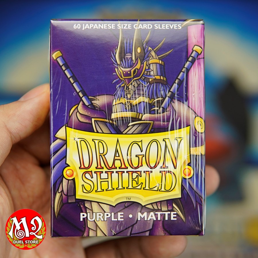 Bọc bài Yugioh Dragon Shield - Japanese size - PURPLE Matte - Màu tím - 60 cái - Nhập khẩu từ Mỹ