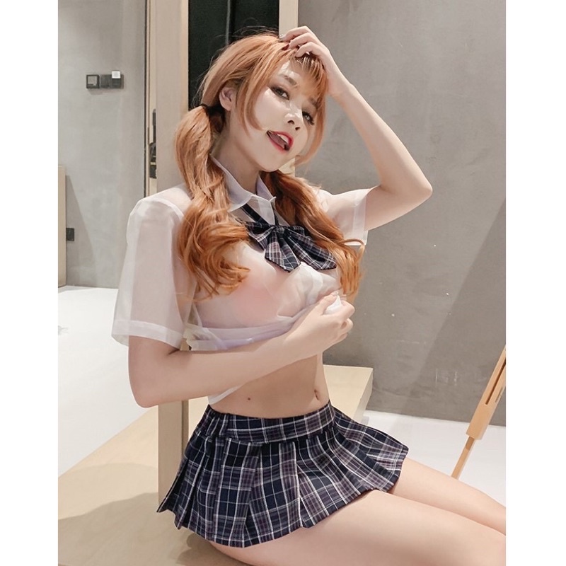 Cosplay nữ sinh áo xuyên thấu cực sexy | BigBuy360 - bigbuy360.vn