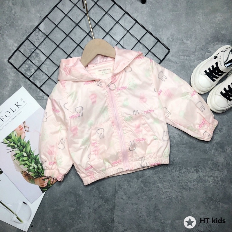 Áo khoác gió hàng quảng châu siêu mềm mướt tay 8-18kg