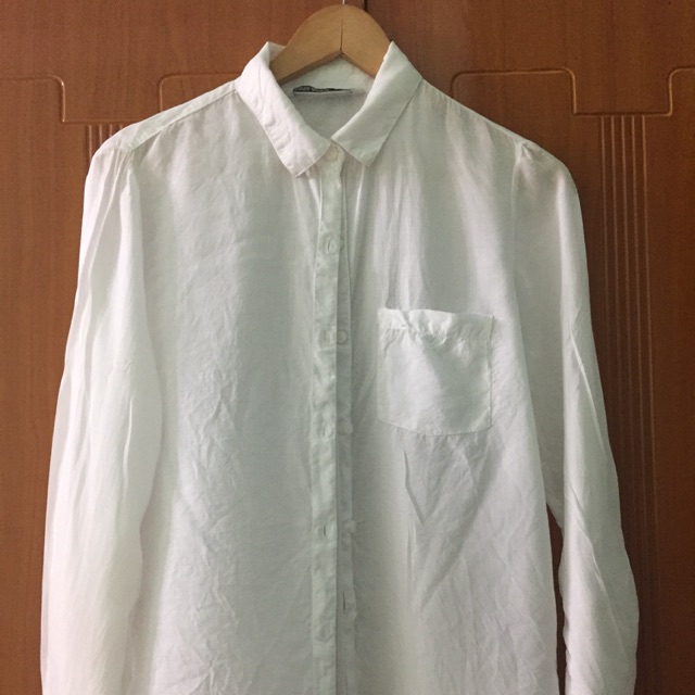 Sơ mi trắng Zara size S