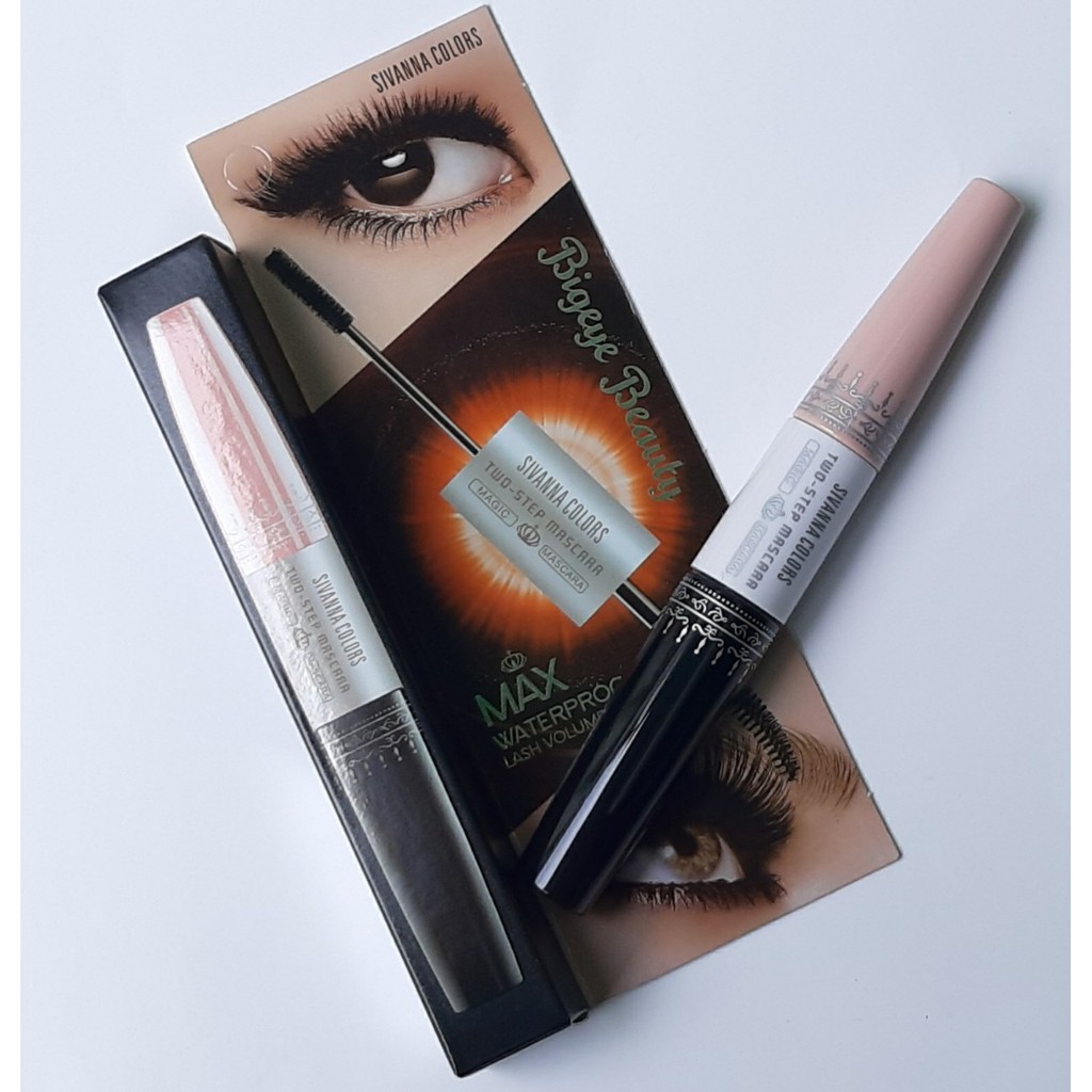 Chuốt mi mascara SIVANNA - Chuốt mi 2 đầu dài và dày chuẩn hàng Thái