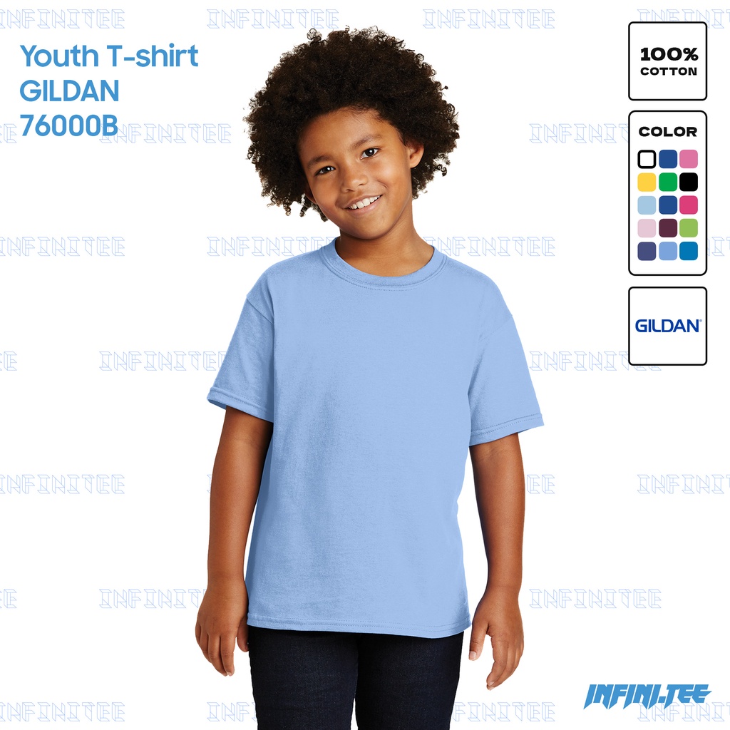 Áo thun Trẻ Em Gildan 76000B Premium Cotton - Youth T-Shirt